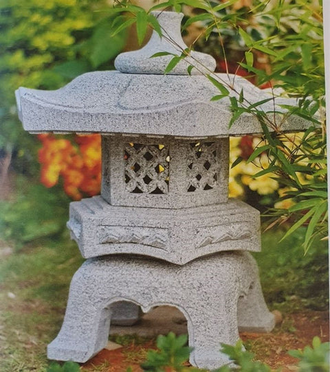 Grey Granite Lantern Maru Yukimi 11" or 29" diameter