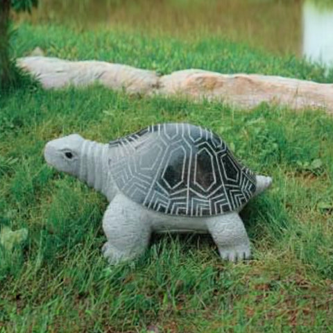 Black Granite Turtle Sculpture 11" or 23" sizes