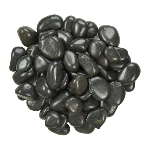 AAA High Polished Black Pebble