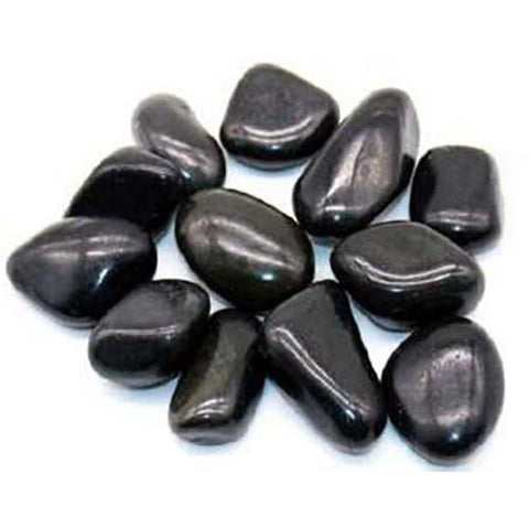 A Polished Black Pebble