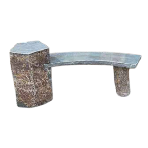 Basalt Curved Bench 47" (120cm)