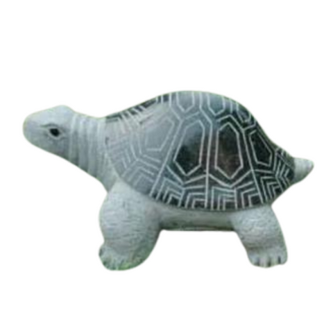 Black Granite Turtle Sculpture 11" or 23" sizes