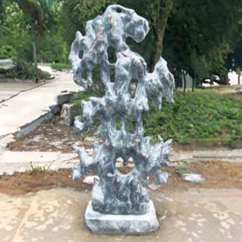 Grey Marble sculpture stone 60-64" (158cm)