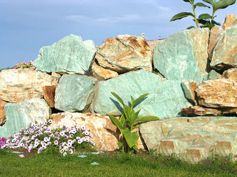 Large Turquoise Landscape Boulders