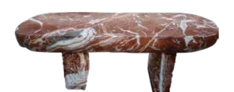 Red Onyx Bench 43"-48" (110-120cm)